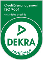 dekra zertifiziert Qualitätsmanagement ISO 9001
